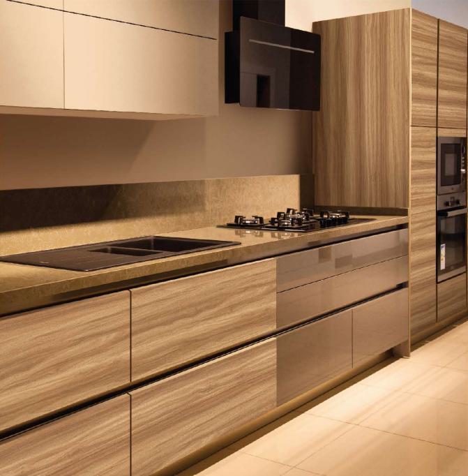 Malibu Wood Laminate 8x4 ft High Gloss 0.8 mm - 7653 PRG