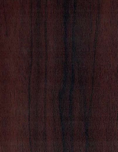 Brown wood grain laminate with suede finish and dark wood texture pattern.