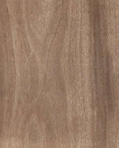 Brown wood grain laminate with suede finish and visible wood texture and pattern.
