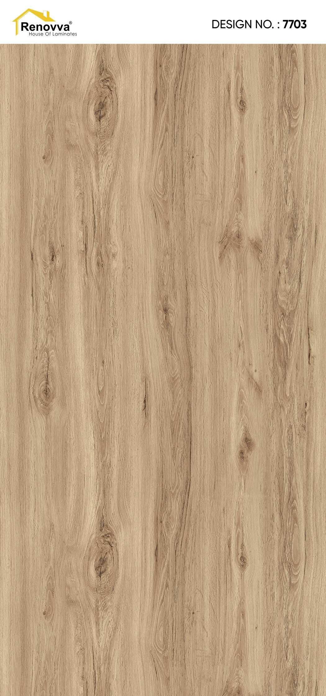 Tchitola Wood Laminate 8x4 ft High Gloss 1 mm - 7703 HG