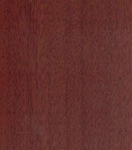 Brown wood grain laminate with suede finish, visible wood texture and grain pattern, dark brown color tone.