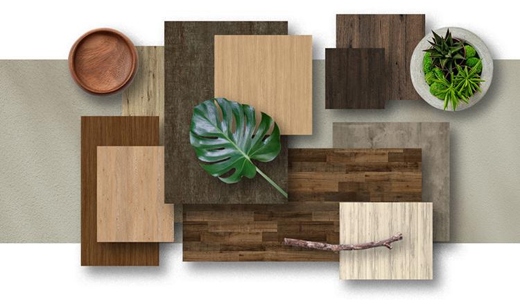 Spirit guides Wood Laminate 8x4 ft Suede 1 mm - 7959 SD