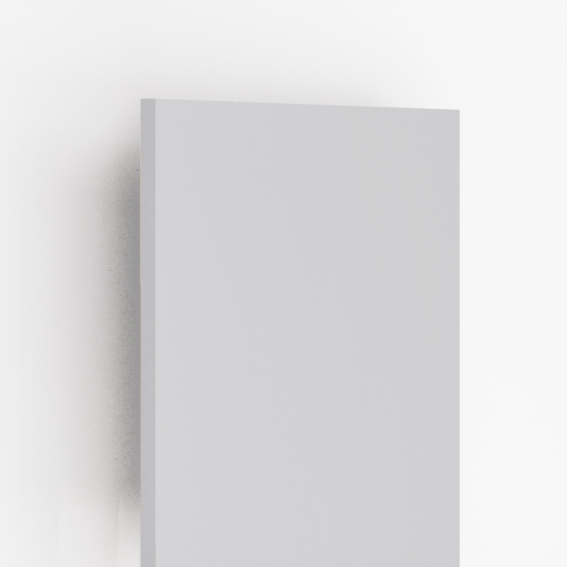 Pure White Plain Laminate 8x4 ft High Gloss 1 mm - 8001 HG