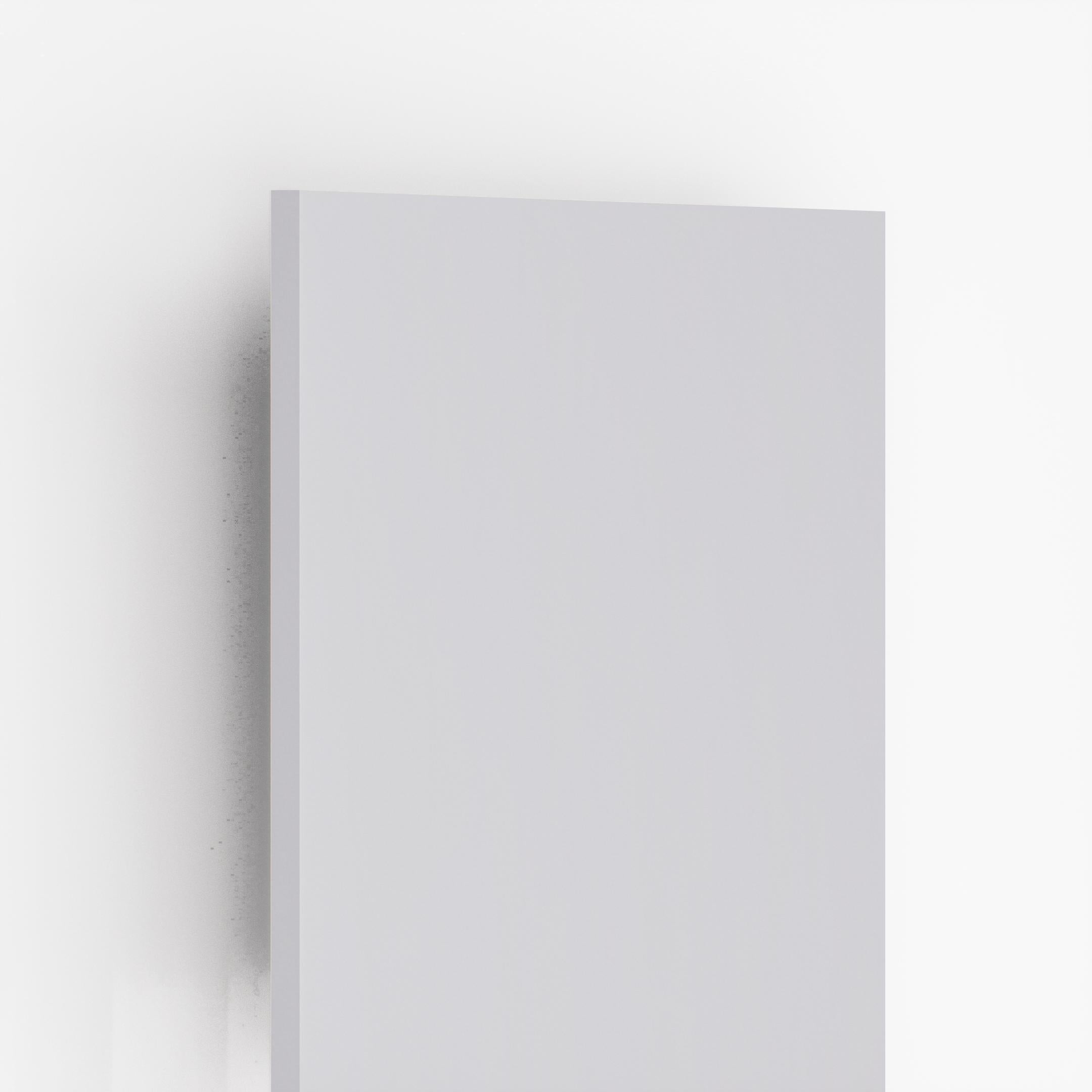 White Plain Laminate 8x4 ft High Gloss 0.8 mm - 8003 HGS