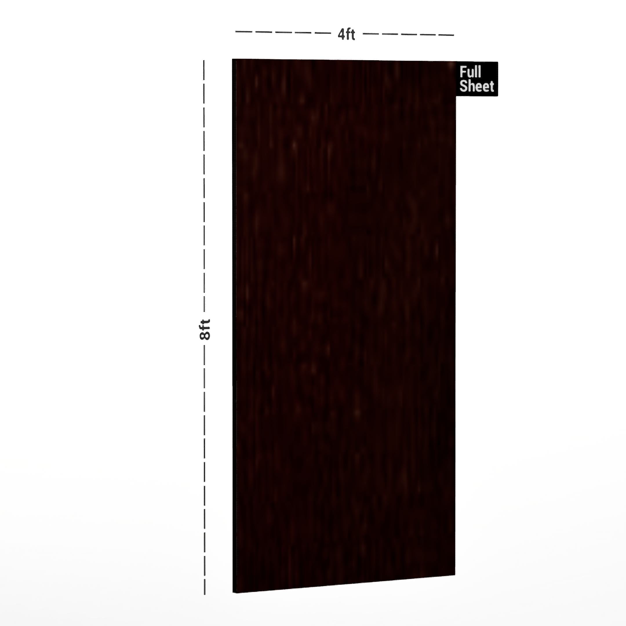 Plain Laminate 8x4 ft High Gloss 0.8 mm - 8011 AHG