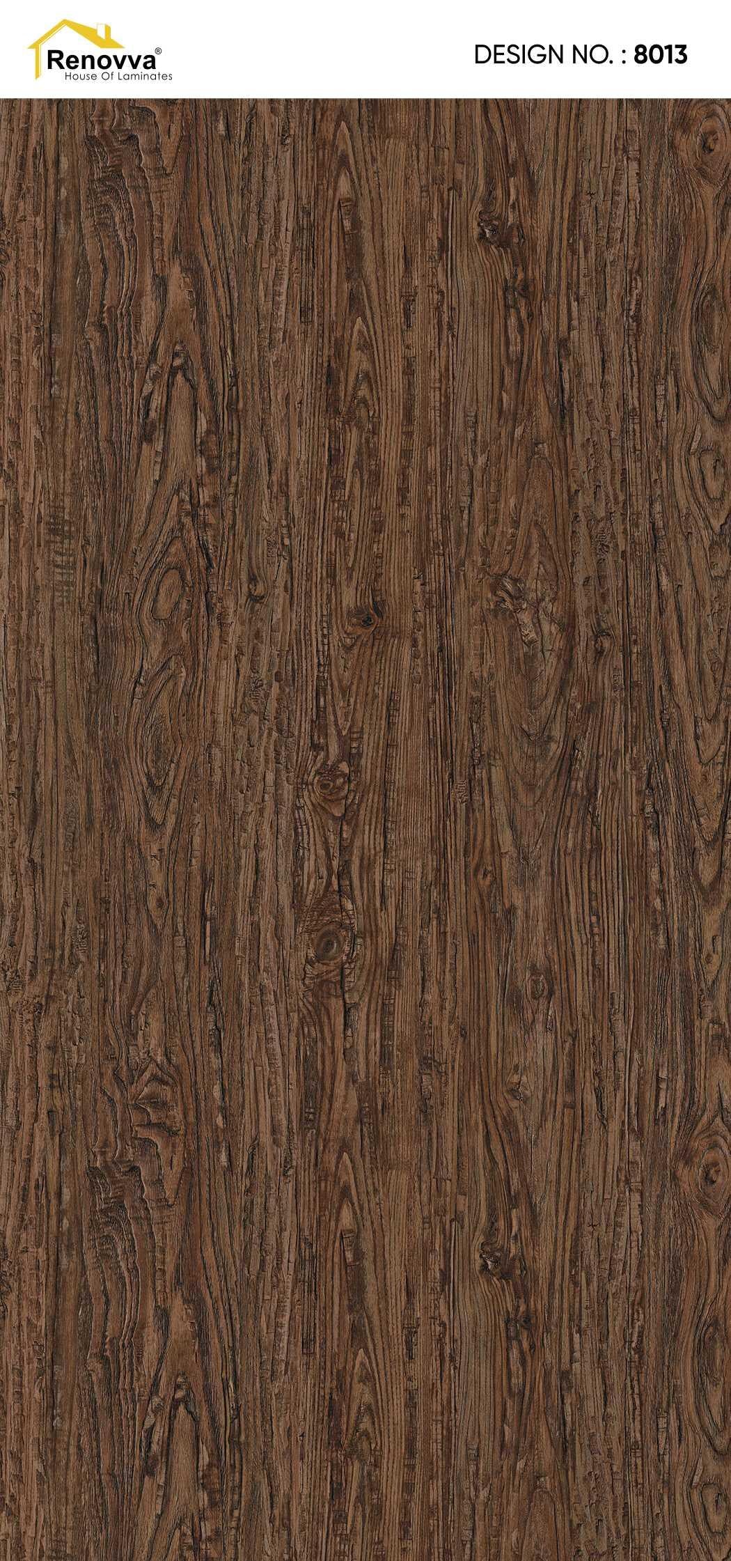 Natural Oak Wood Laminate 8x4 ft Suede 1 mm - 8013 SF