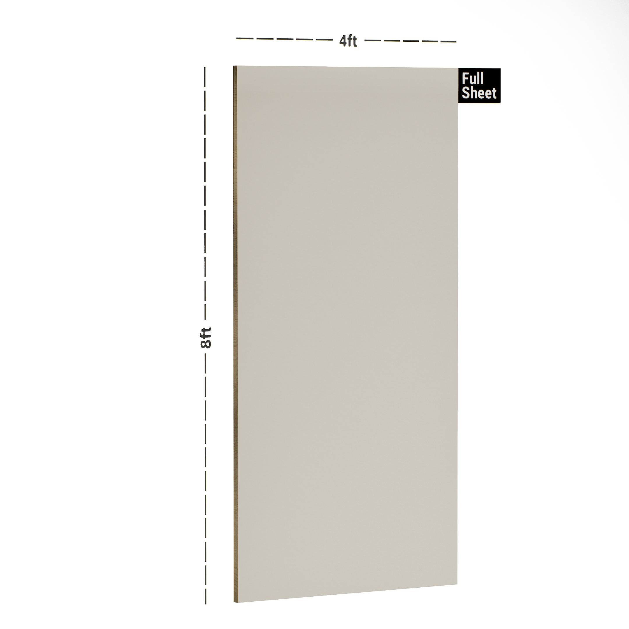 Plain Laminate 8x4 ft High Gloss 0.8 mm - 8016 AHG