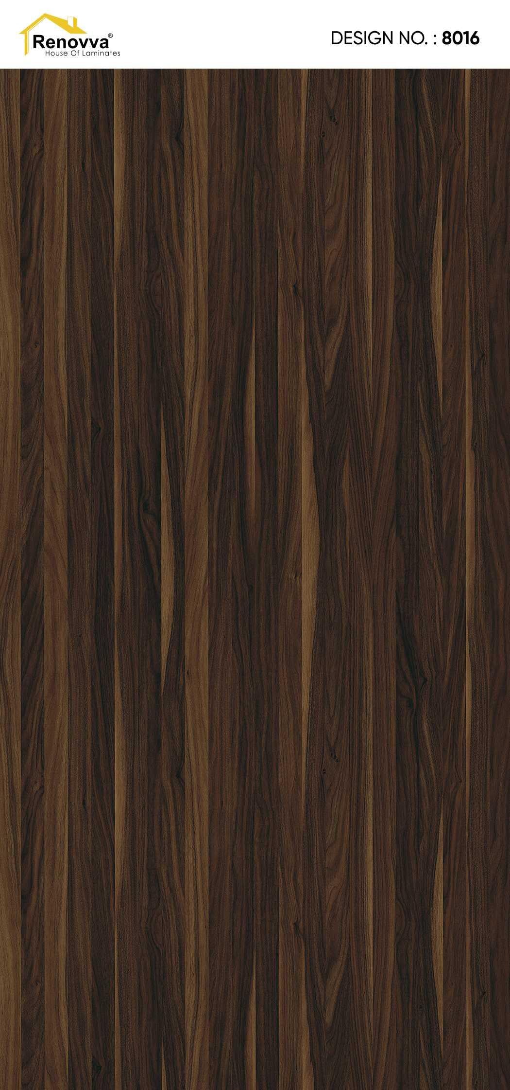 Sicilian Walnut Wood Laminate 8x4 ft Suede 1 mm - 8016 SF