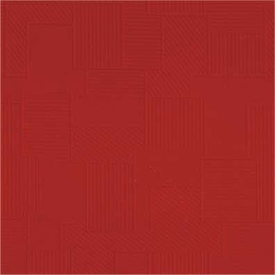 Red plain laminate with textured finish and subtle geometric pattern.