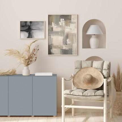 Grey Plain Laminate 8x4 ft Matte 0.8 mm - 8019 MT