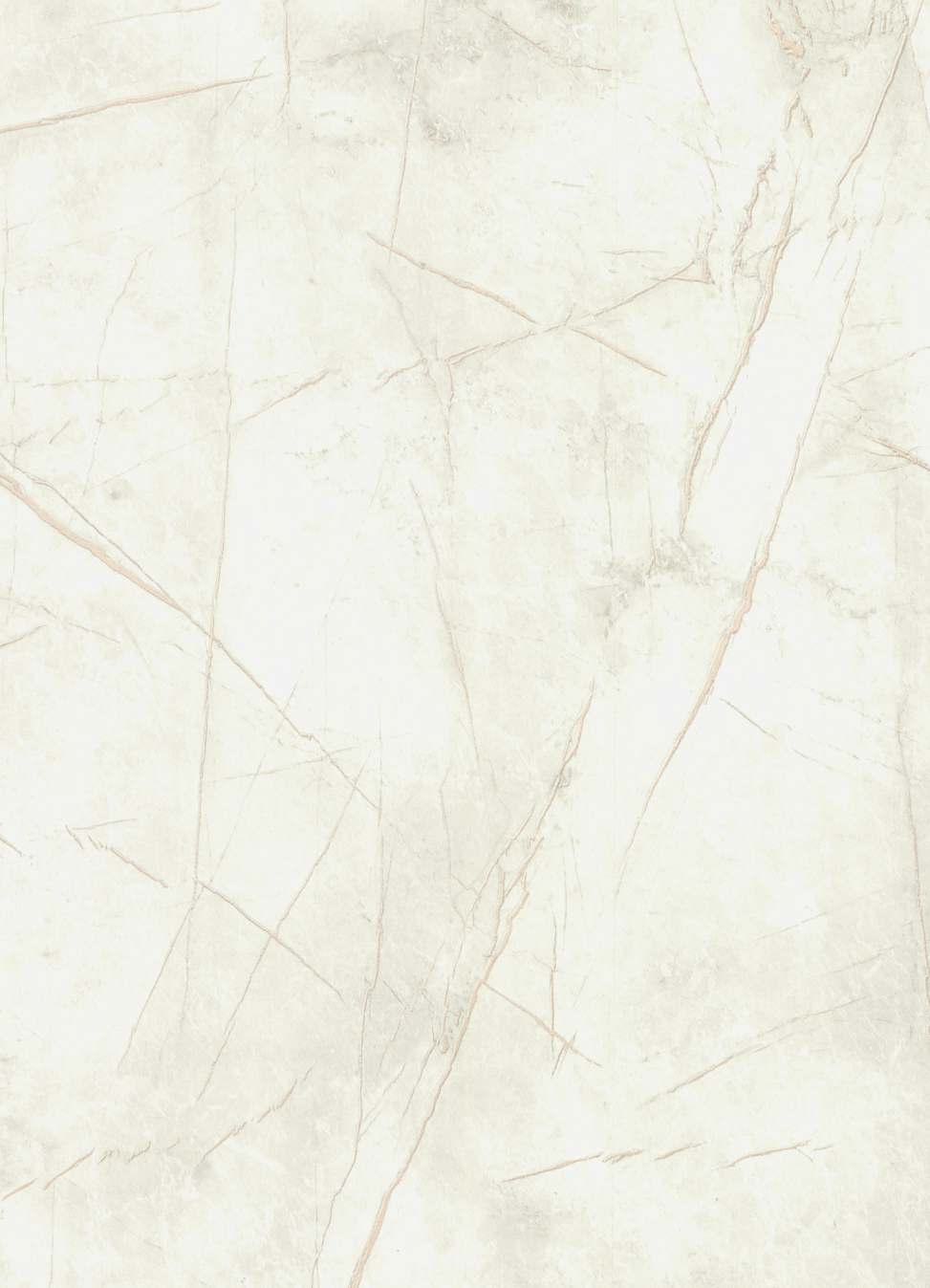White marble laminate with textured finish and beige veining pattern.