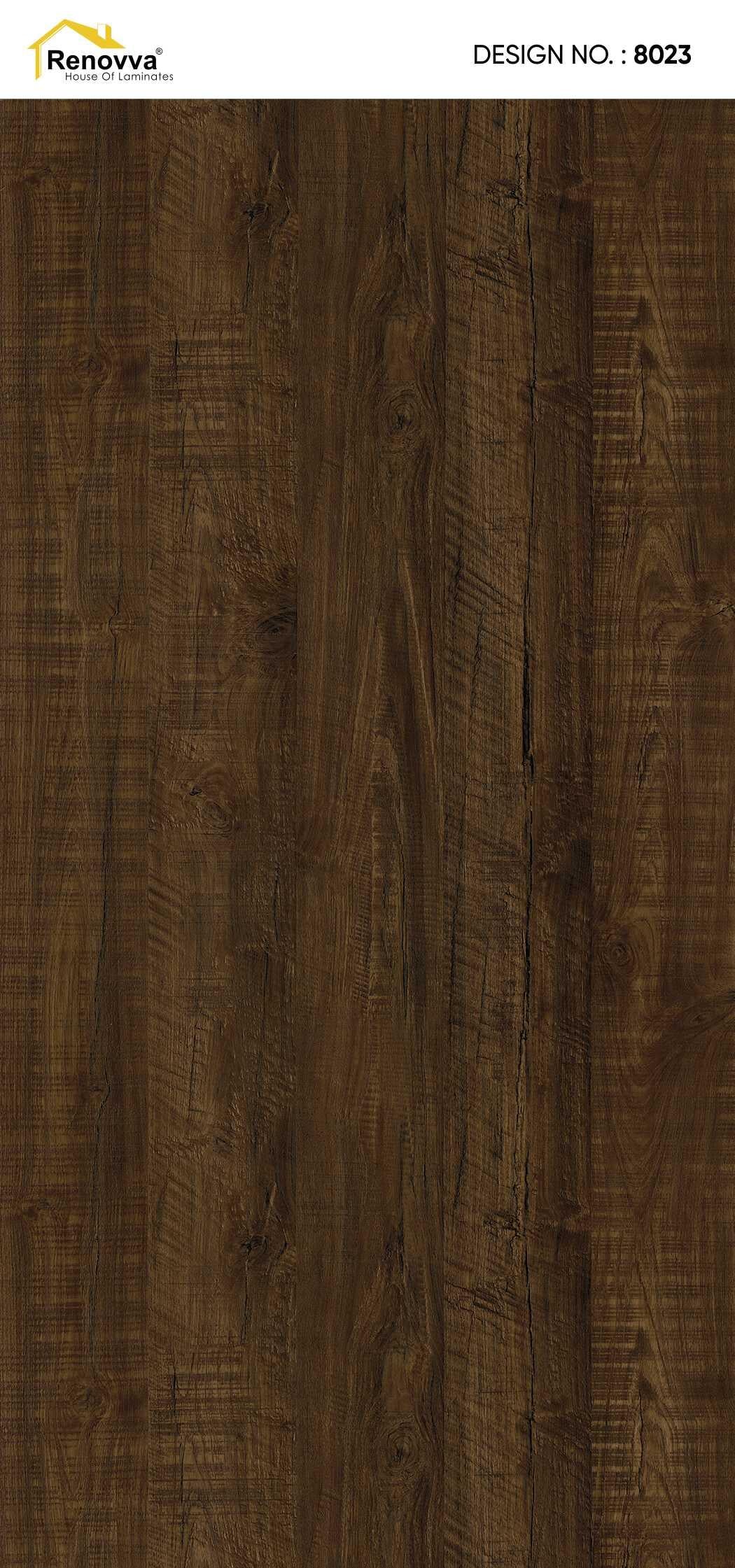 Coconut Roughcut Wood Laminate 8x4 ft Suede 1 mm - 8023 SF