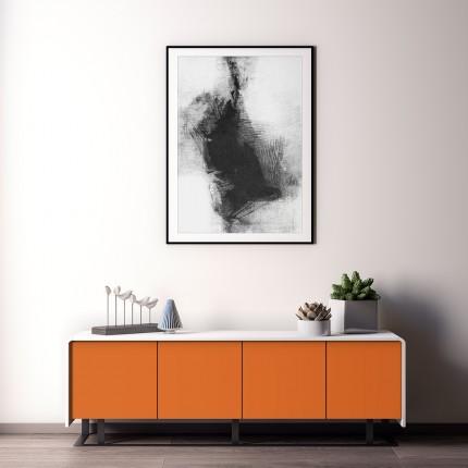 Orange Plain Laminate 8x4 ft High Gloss 0.8 mm - 8040 HGS