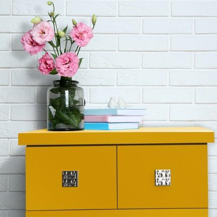 Yellow Plain Laminate 8x4 ft High Gloss 0.8 mm - 8042 HGS