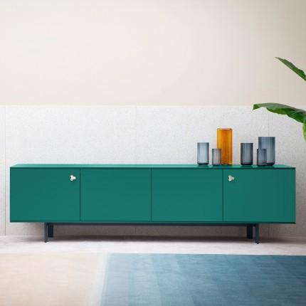 Ice Blue Plain Laminate 8x4 ft High Gloss 0.8 mm - 8048 HGS