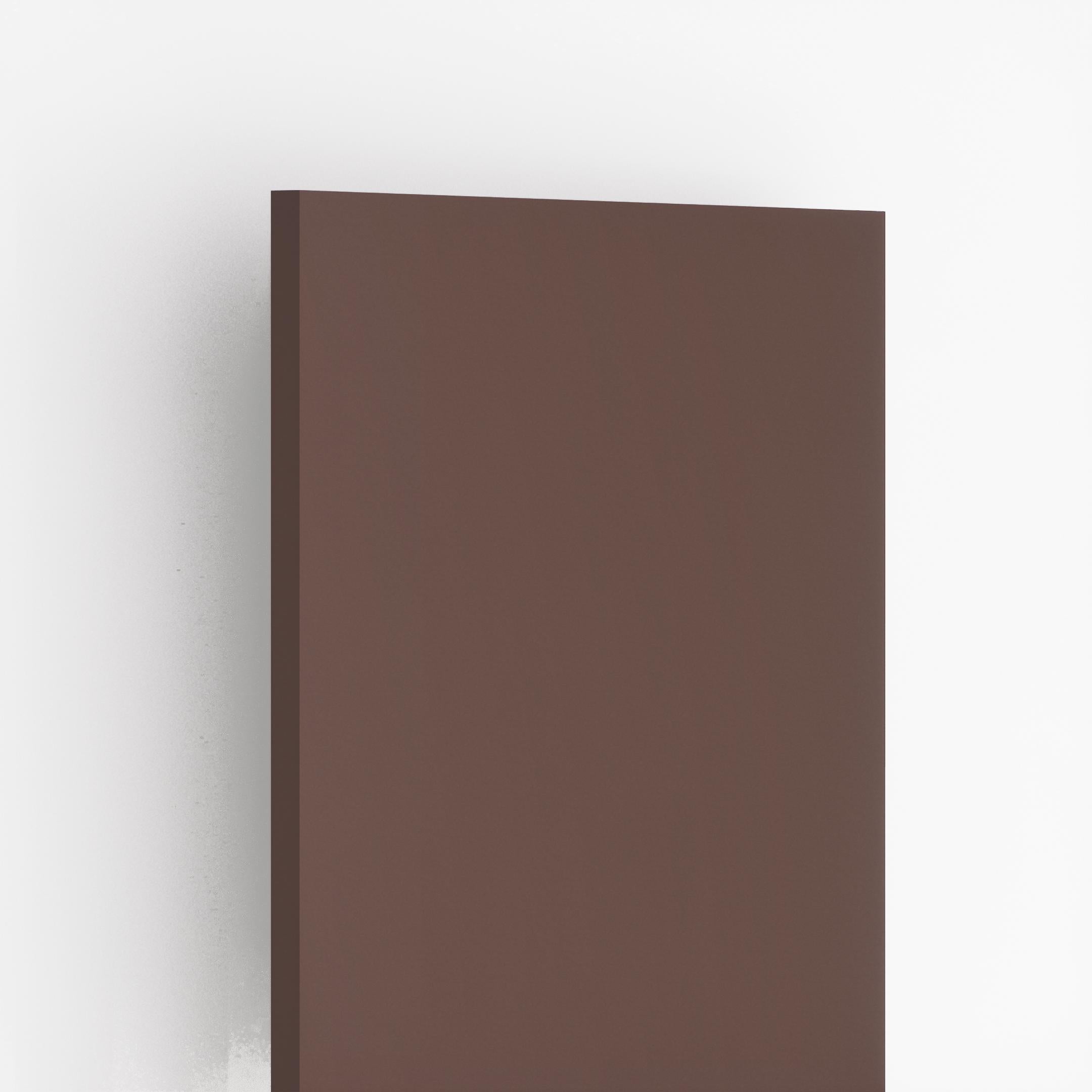 Cappuccino Brown Plain Laminate 8x4 ft Texture 1 mm - 8063 A