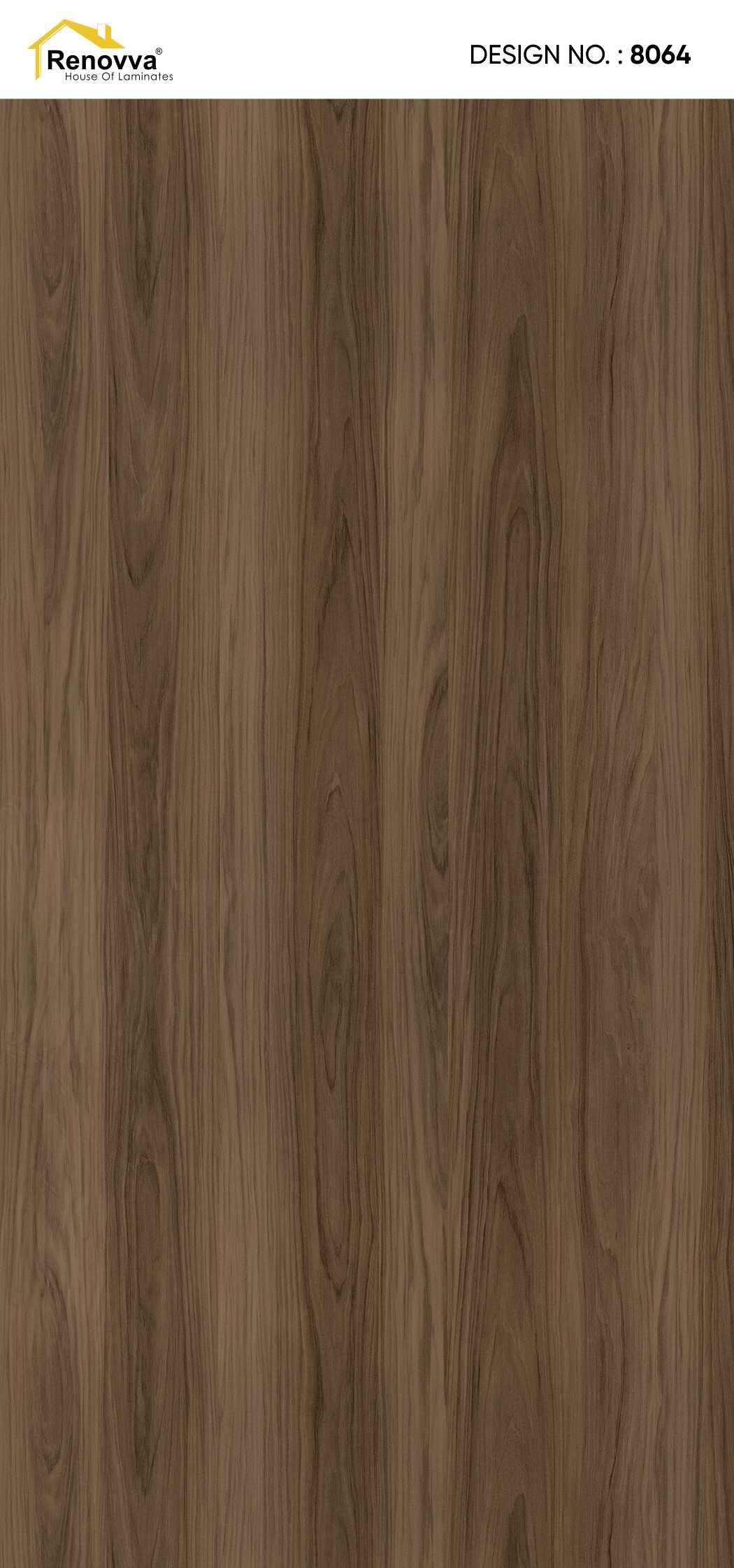 Seared Teak Wood Laminate 8x4 ft Texture 1 mm - 8064 TG