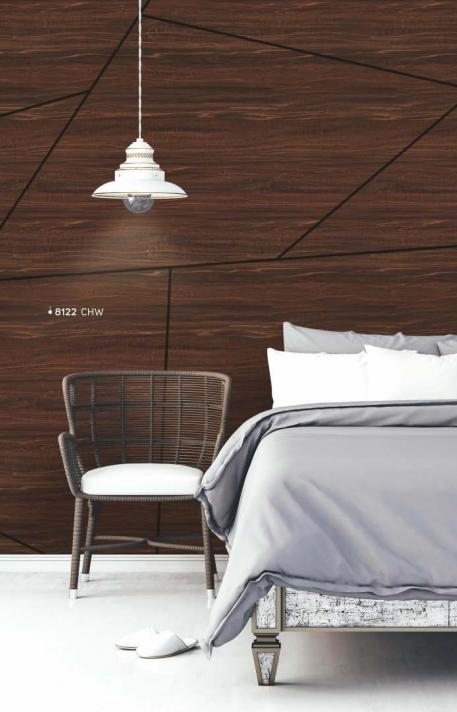 Balatic Ash Wood Laminate 8x4 ft Texture 1 mm - 8122 CHW