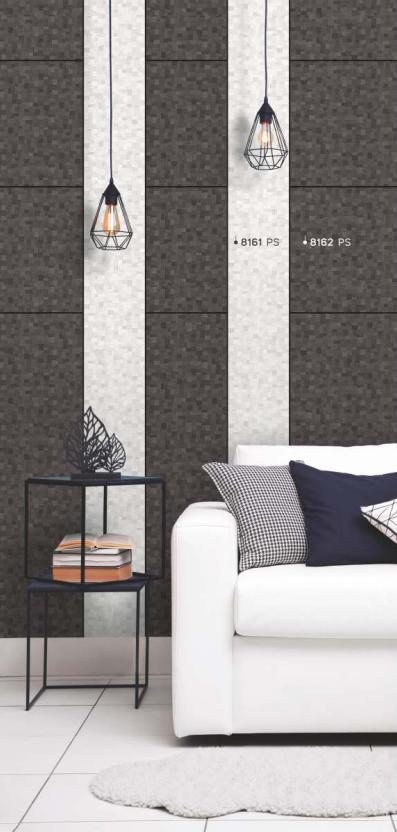 Pixel Fabric White Designer Laminate 8x4 ft Texture 1 mm - 8162 PS