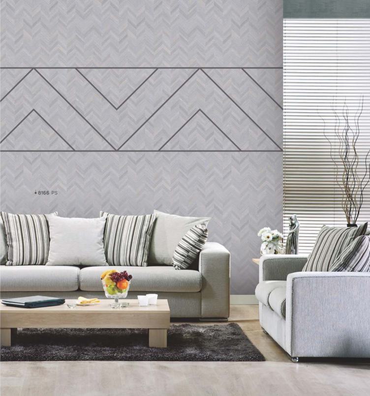 Laminates Chevron Blue 8x4 ft Texture wood laminates Grey 8166_PS