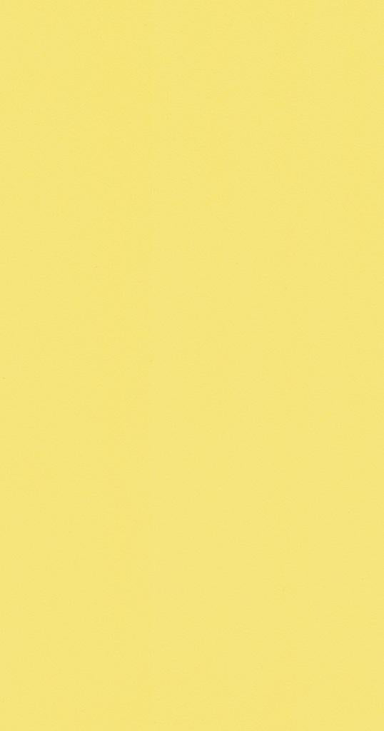 Yellow plain laminate with suede finish and smooth texture
