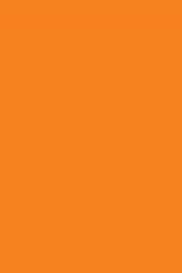 Orange Plain Laminate 8x4 ft High Gloss 1 mm - 8176 UG