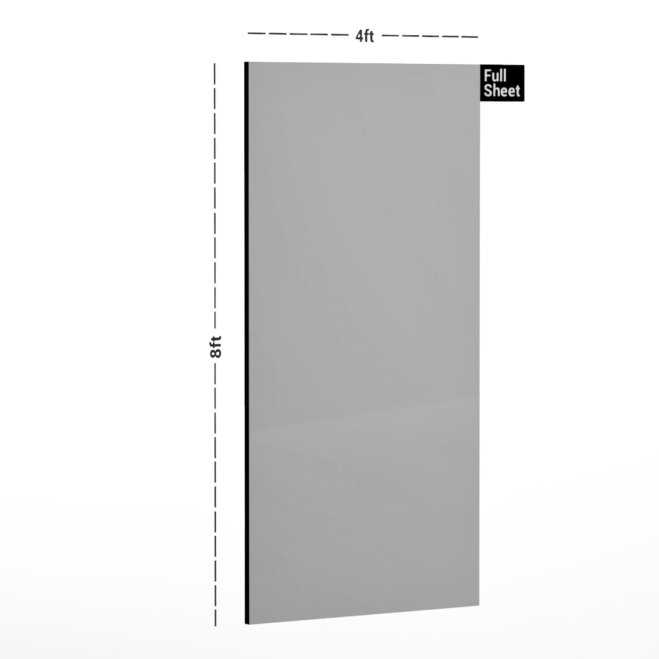 Light Grey Plain Laminate 8x4 ft Super Matte 1 mm - 8177 TM