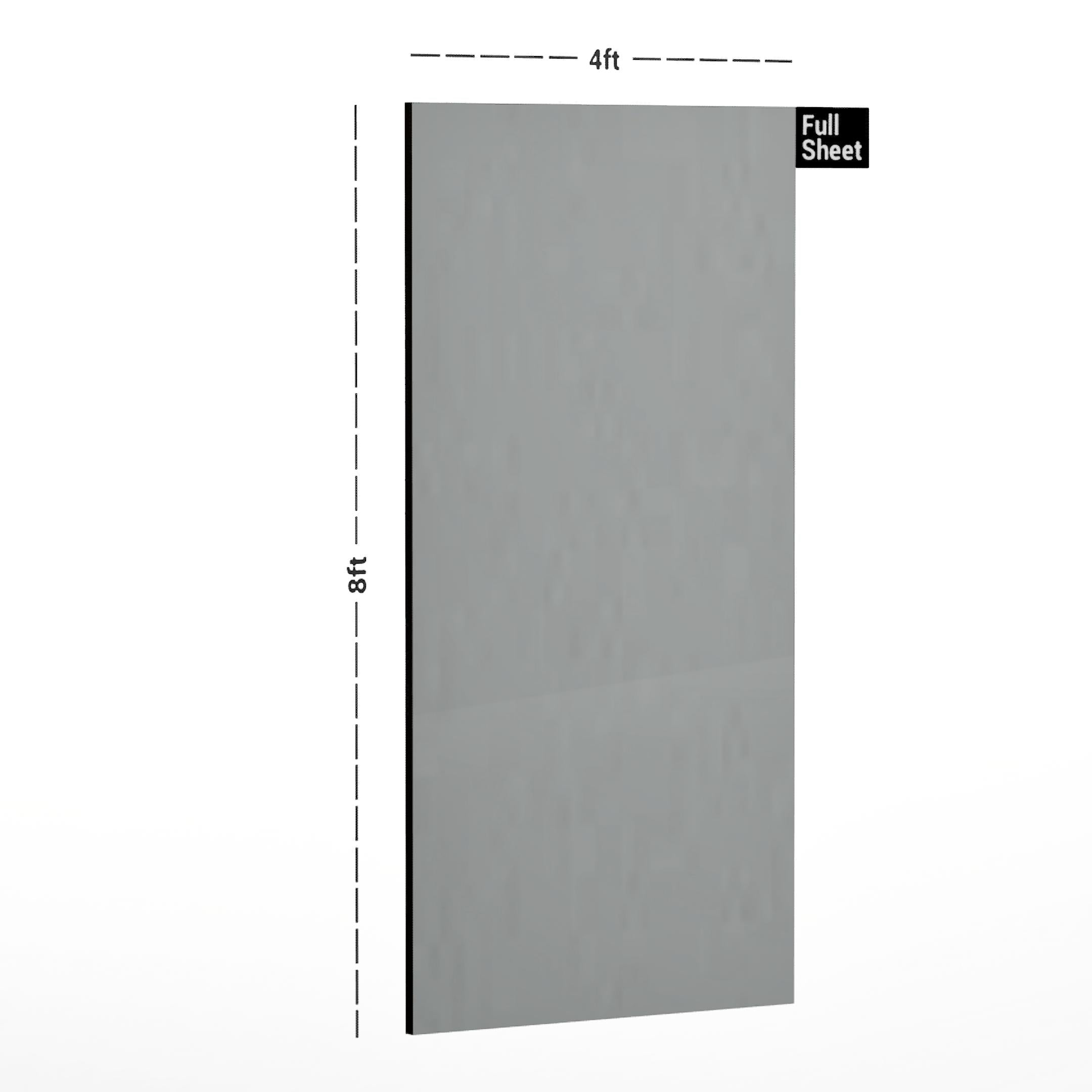 Newmika Ashe 8x4 ft Suede plain colors laminates Grey 8204_SUD