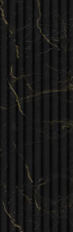Midnight Slate Fluted Laminate 8x4 ft Texture 1 mm - 820 FU