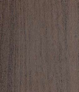Brown wood grain laminate with suede finish, visible texture and grain pattern, dark brown color tone.