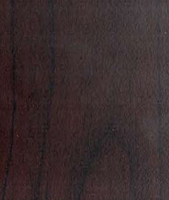 Brown wood grain laminate with suede finish and visible texture, dark brown color with subtle sheen and wood pattern details