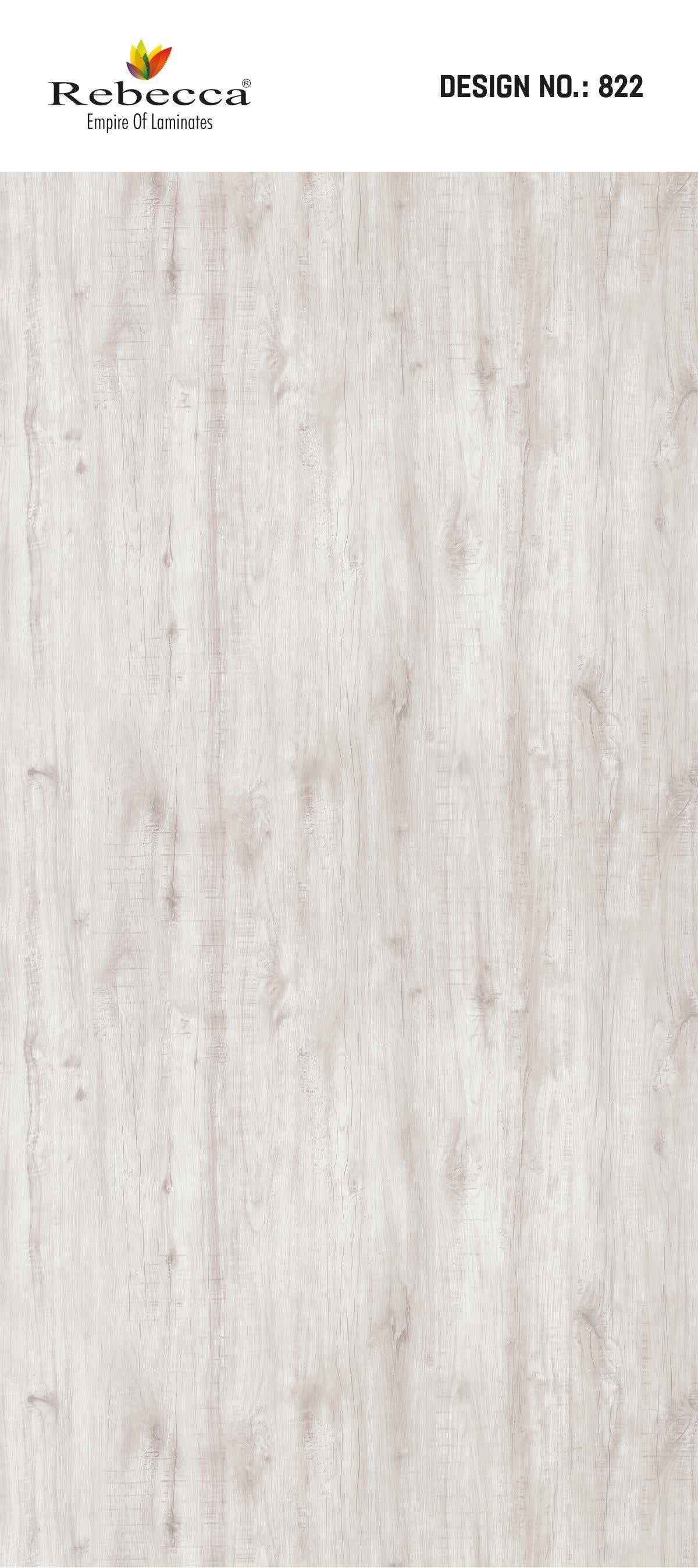 White Basswood Wood Laminate 8x4 ft Suede 1 mm - 822 SF