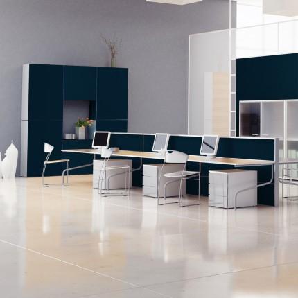 Galaxy Blue Plain Laminate 8x4 ft High Gloss 1 mm - 822 SMR