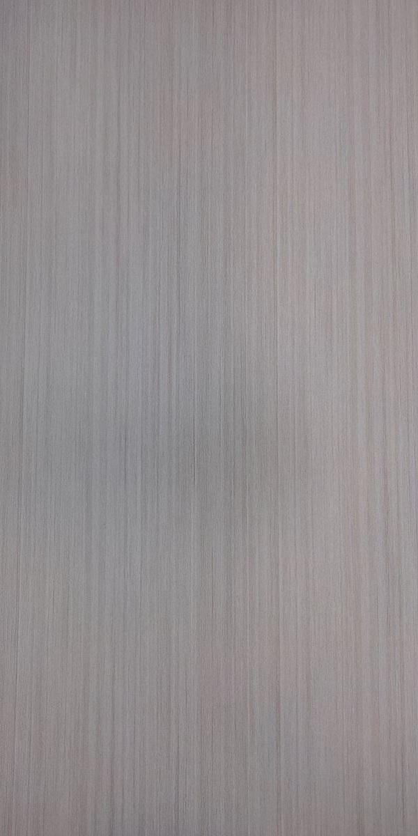 White wood grain laminate with suede finish and vertical texture pattern