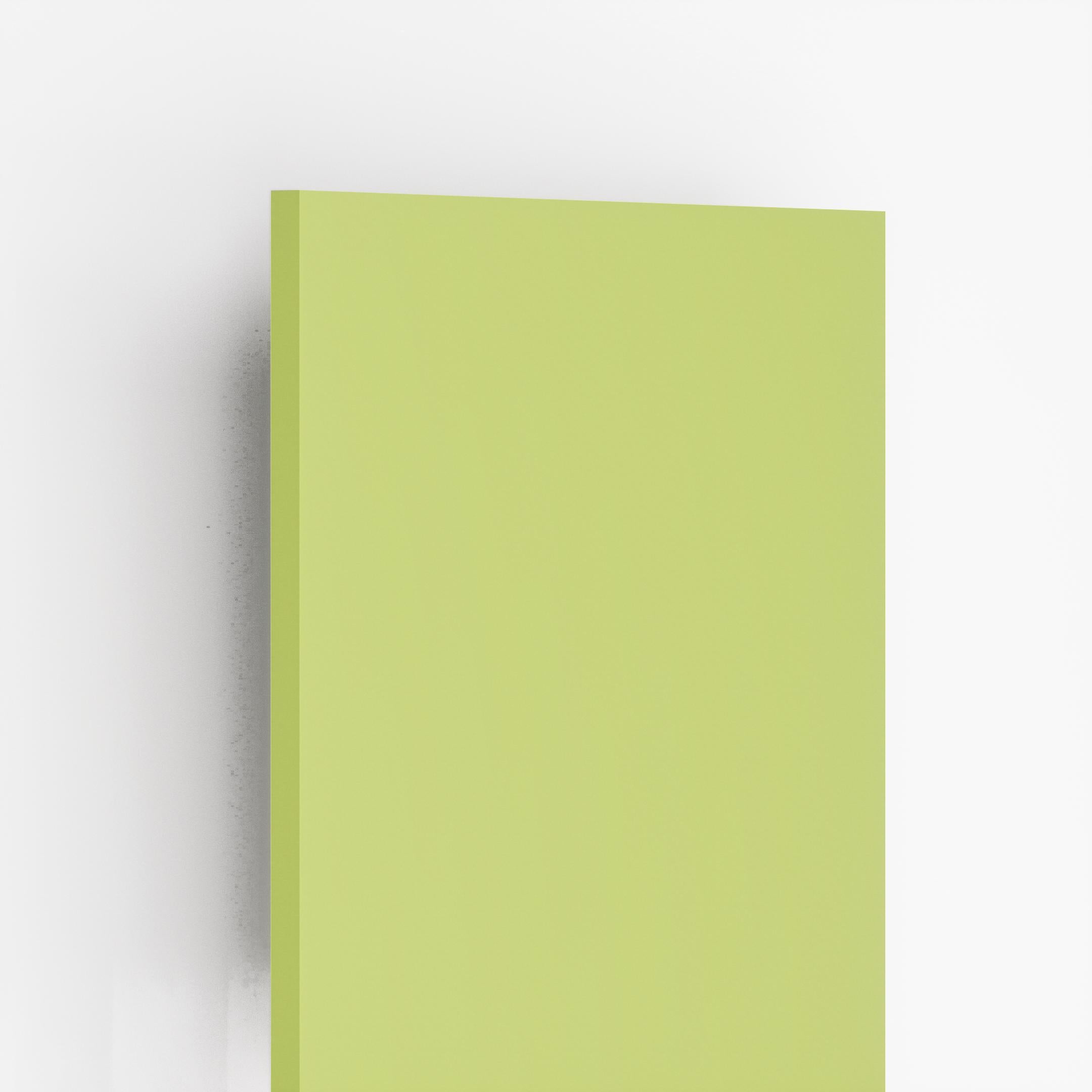 Light Green Plain Laminate 8x4 ft Suede 0.8 mm - 8318 SF