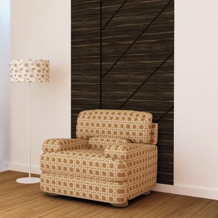 Sun Walnut Wood Laminate 8x4 ft Texture 1 mm - 846 VNR