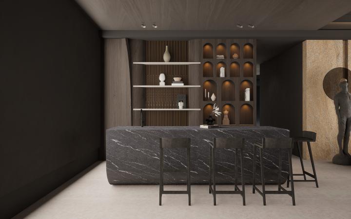 Canyan Marble & Stone Laminate 8x4 ft Texture 0.8 mm - 84849 LP