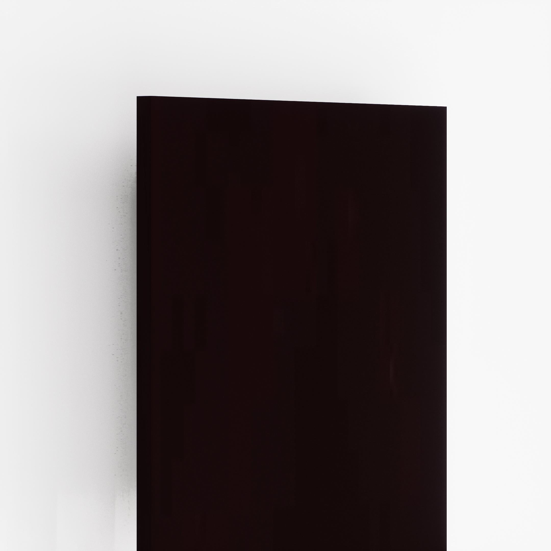 Purple laminate sheet with texture finish, plain color design, visible on a white background.