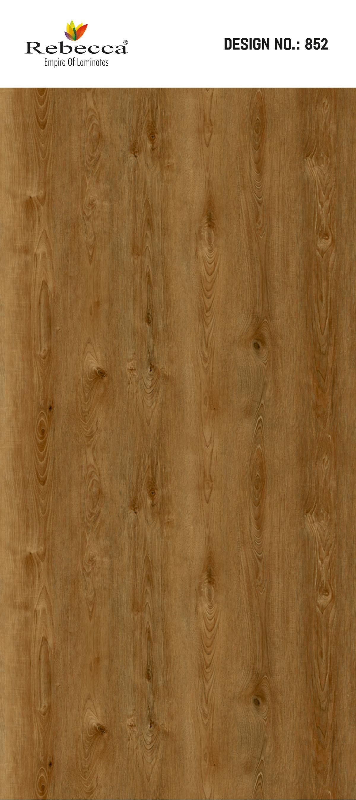 Alstonia Wood Laminate 8x4 ft High Gloss 1 mm - 852 HG