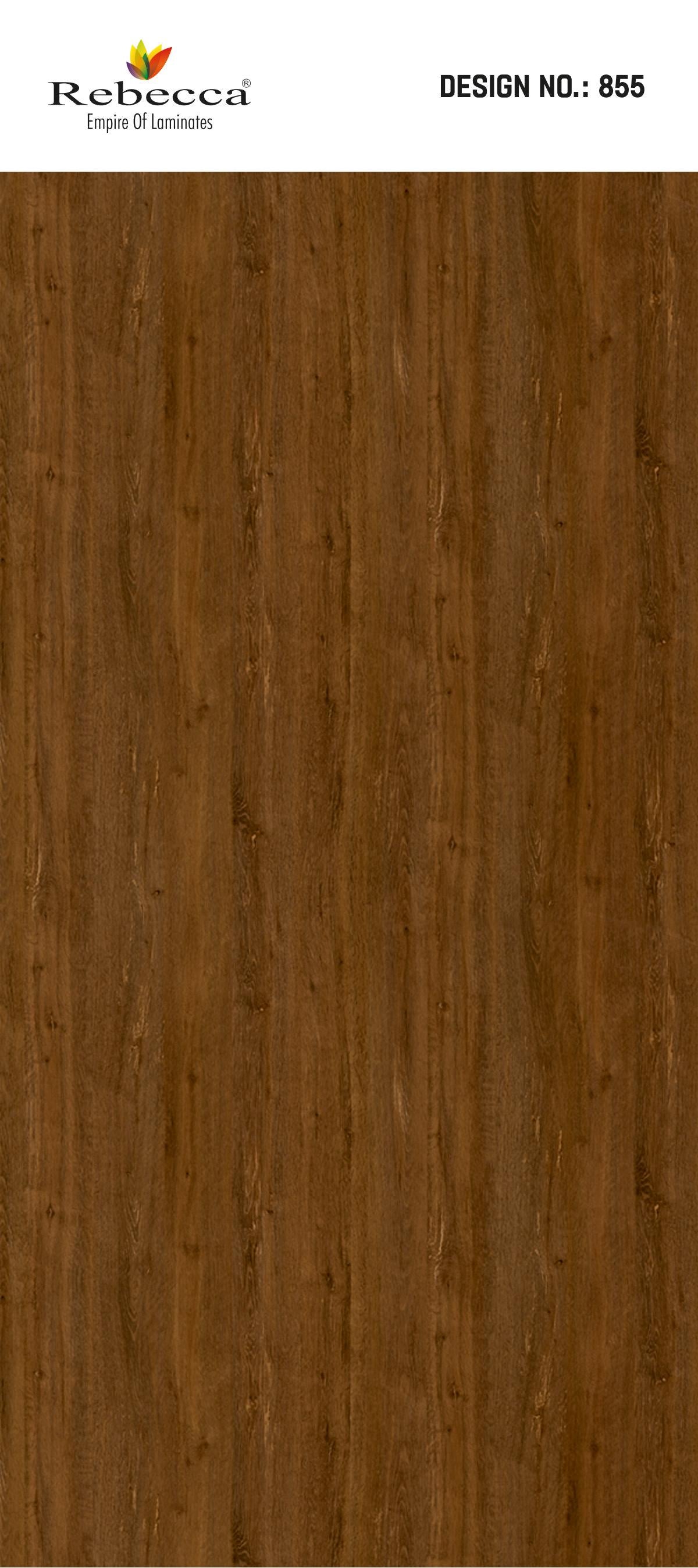 Scarlet Oak Wood Laminate 8x4 ft Texture 1 mm - 855 TN