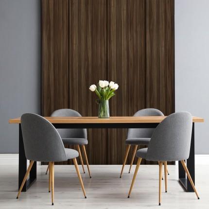 Eternity Walnut Wood Laminate 8x4 ft Suede 0.8 mm - 8561 SF