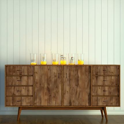 Giant Wood Laminate 8x4 ft High Gloss 0.8 mm - 8574 HGS