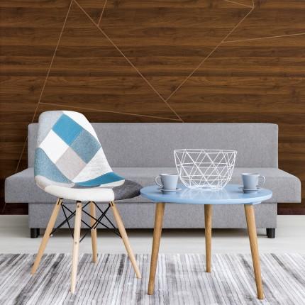 HZT Colombia Walnut Wood Laminate 8x4 ft Suede 0.8 mm - 8597 SF