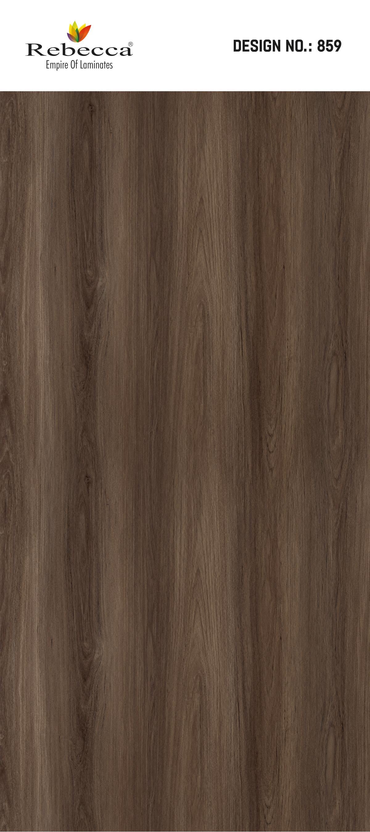 Scorched Teak Wood Laminate 8x4 ft Suede 1 mm - 859 SF