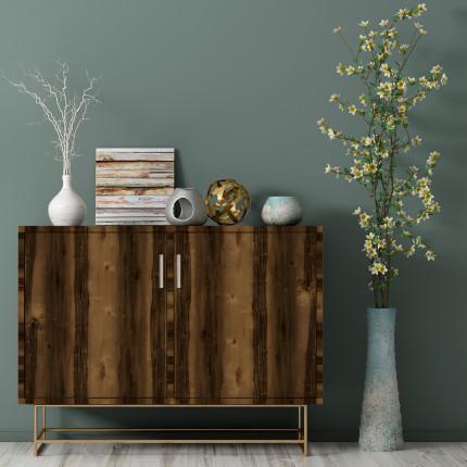 Bark Wood Laminate 8x4 ft High Gloss 0.8 mm - 8602 HGS