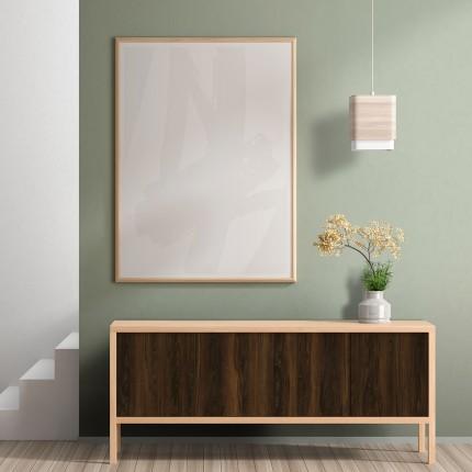 Mystique Wood Fluted Laminate 8x4 ft Texture 0.8 mm - 8606 URR