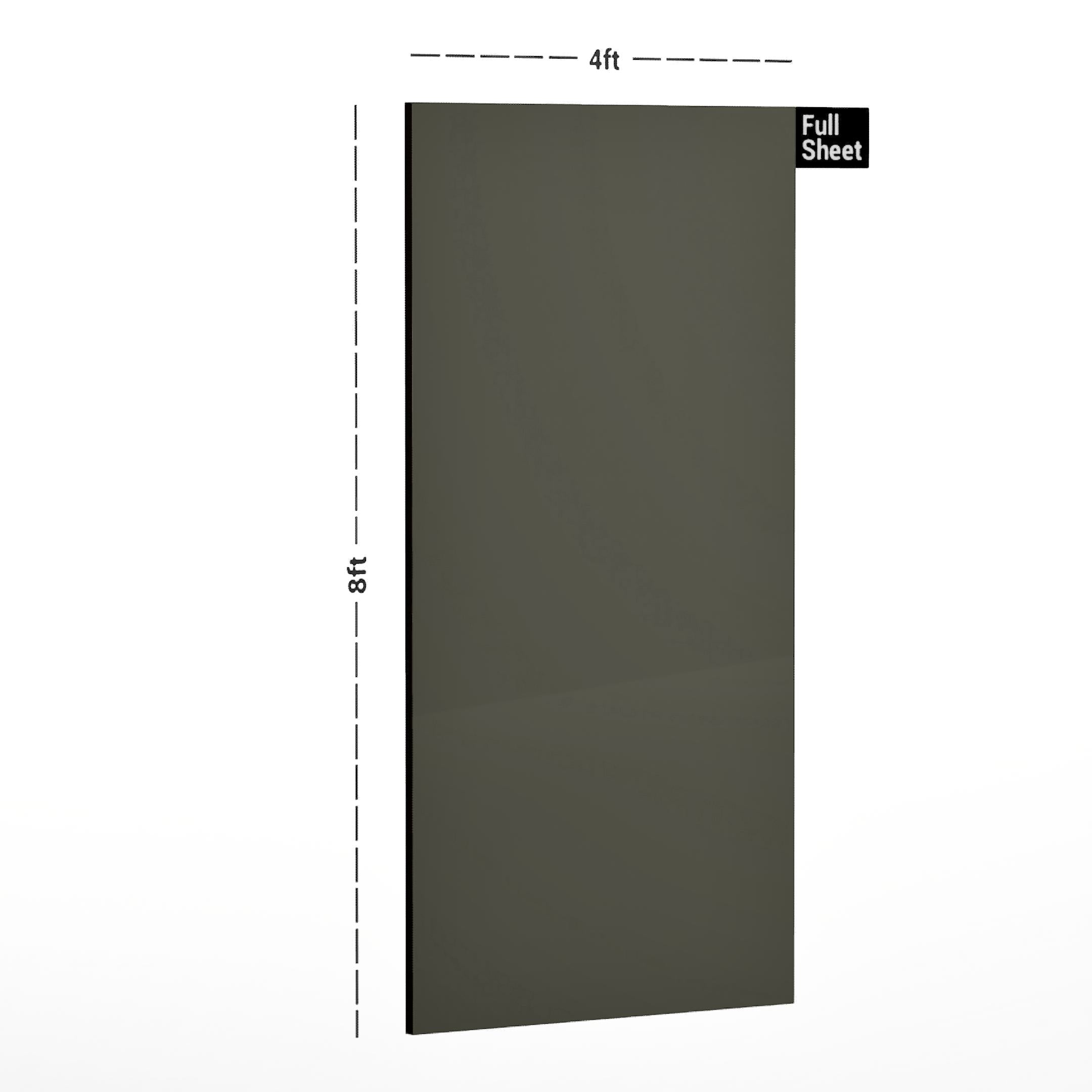 Gothic Grey Plain Laminate 8x4 ft Suede 1 mm - 861x SF