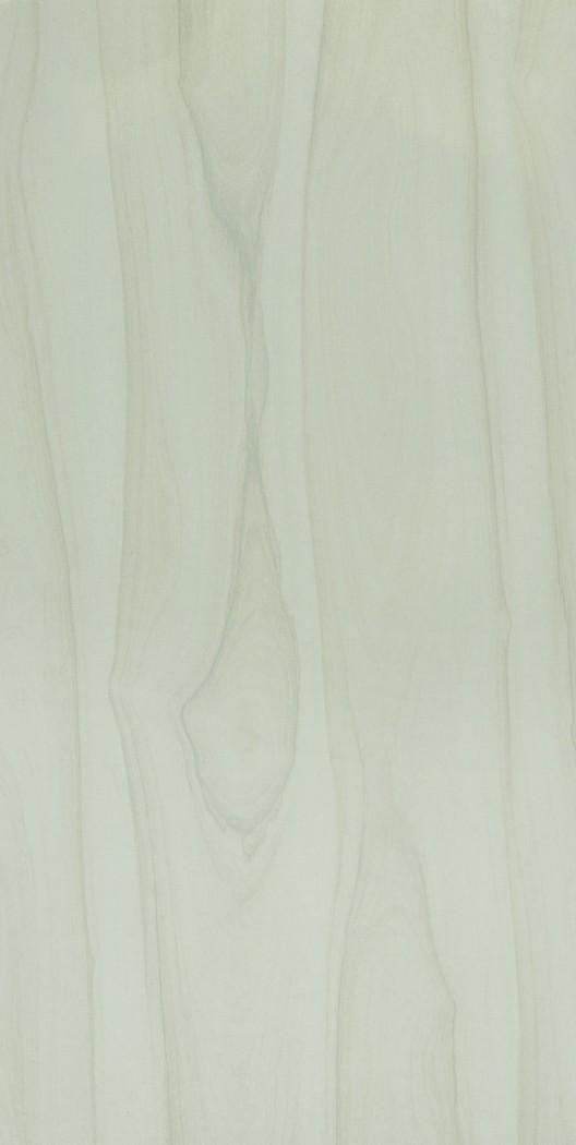 White wood laminate with textured finish and wood grain pattern
