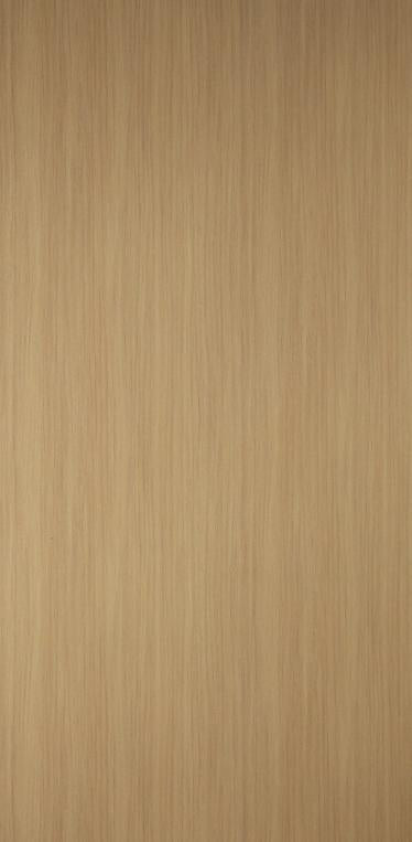 White wood grain laminate with suede finish and vertical texture pattern.