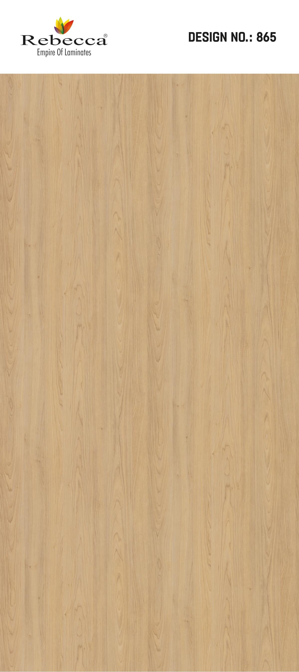 Yalta Cherry Wood Laminate 8x4 ft Texture 1 mm - 865 LR